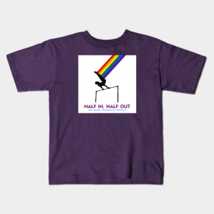 HIHO Logo, block, rainbow Kids T-Shirt